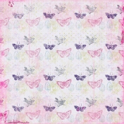 Butterflies 02 Paper- Pink & Purple