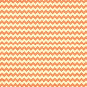 Chevron 07 Paper- Cream & Orange