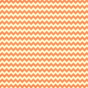 Chevron 07 Paper- Cream & Orange