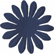 Paper Flower 01- Blue