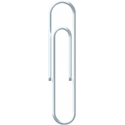 Amsterdam Paper Clip- White