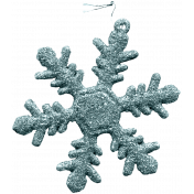 Frozen Snowflake- Glitter