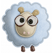 The Nerd Herd- Felt Sheep 1