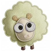 The Nerd Herd- Felt Sheep 3