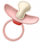 Oh Baby Baby- Pink Pacifier