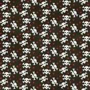 Arrgh!- Skulls & Dots Paper