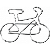 Ride A Bike- Bicycle- Paper Clip