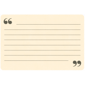 Oh Baby Baby - Quote Card
