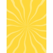 Sand & Beach- Sun Rays- Journal Card