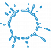 Heat Wave Elements- Water Splash Frame