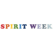 Spirit Week Word Art