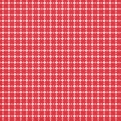 A Bouquet of Freshly Sharpened Pencils- Red Geometric Paper