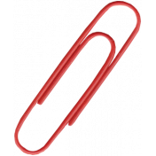 A Bouquet of Freshly Sharpened Pencils- Red Paper Clip