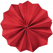 Independence Red Accordion Flower