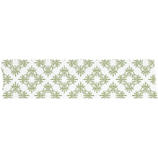 Green Patterned Washi Tape