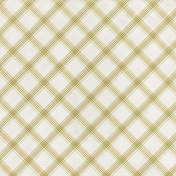 Grandma's Kitchen- Light Green Plaid Paper