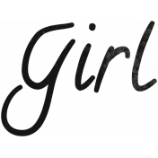 Tiny, But Mighty Girl Word Art