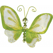 Tiny, But Mighty Green Butterfly