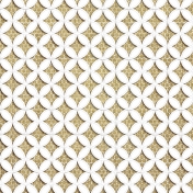 Quilted With Love- Vintage Mustard Cathedral Window Paper