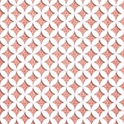 Quilted With Love- Vintage Orange Cathedral Window Paper