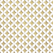 Quilted With Love- Vintage Yellow Cathedral Window Paper
