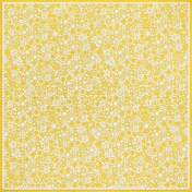 Yellow Flower Cutout Paper