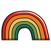 The Lucky One- Rainbow Sticker