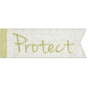 Earth Day- Protect Word Art