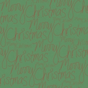 Touch of Christmas Paper Merry Christmas