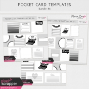 Pocket Card Templates Bundle #6