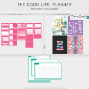 The Good Life: November 2022 Planner Bundle