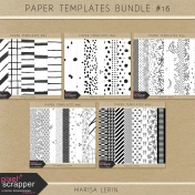 Paper Templates Bundle #16