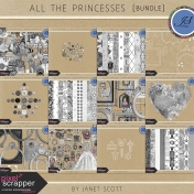 All the Princesses- Template Bundle