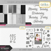 Toolbox Letter Board- Template Bundle