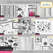 April Showers- Template Bundle