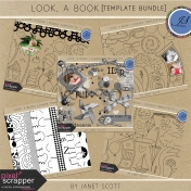 Look, a Book!- Template Bundle