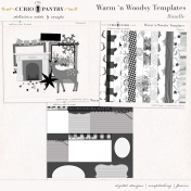 Warm n Woodsy Template Bundle