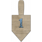 Dreidel Alpha- Numbers- 1