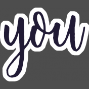 Amity Wordart Sticker "You"