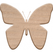 Genevieve Kit: Wooden Butterfly