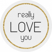 Hilary: Word Art: Really Love You