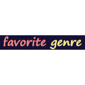 Astrid: WA Favorite Genre