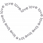 Liwen: Text on Heart