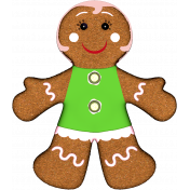 Christmas Gingerbread Cookie 01