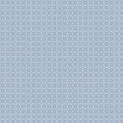 Winter Frost Blue Pattern Paper 5