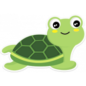 Retro Camper Kit Add-On: Turtle Sticker