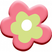 WWJD Add-On Chipboard Flower 1