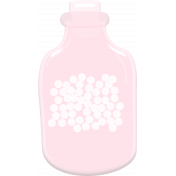 Pink Medicine Jar