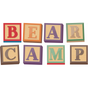 Kumbaya Mini Kit Bear Camp Wordart Building Blocks