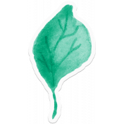 Bloom Leaf Sticker 2